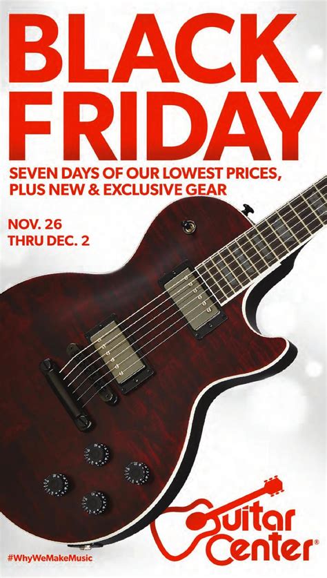 guitar center on black friday